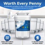Pureline MWF Water Filter Replacement - 3 Pack
