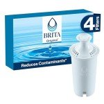 Brita Standard Water Filter Pitcher Replacement – 4 Pack