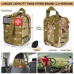 250-Piece Survival Gear Kit with Molle Bag