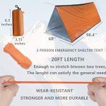 Ultralight Emergency Tube Tent for 2 People