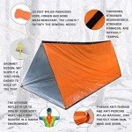Ultralight Emergency Tube Tent for 2 People