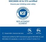 Waterdrop NSF Certified Replacement Filters - 3 Pack