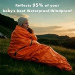 Zmoon 2-Pack Lightweight Emergency Sleeping Bags