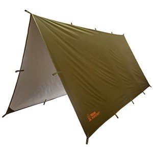Texas Bushcraft Waterproof Emergency Camping Tarp 10x10