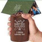 Ultralight 2-Person Survival Tent for All Weather