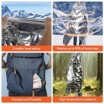 Mylar Emergency Blankets - Pack of 6