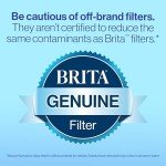 Brita Plus BPA-Free Replacement Water Filters, 6-Pack