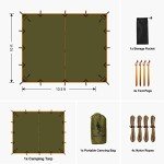 FREE SOLDIER Waterproof Multifunctional Camping Tarp
