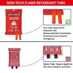 Emergency Fire Blanket, 2-Pack, 40"x40