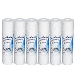 Lafiucy 10" Sediment Water Filter Cartridge 6-Pack