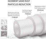 Lafiucy 10" Sediment Water Filter Cartridge 6-Pack