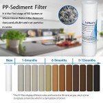 Lafiucy 10" Sediment Water Filter Cartridge 6-Pack