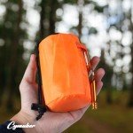 Emergency Survival Sleeping Bag, 2-Pack Orange