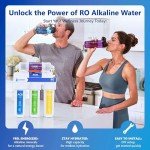 10 Stage Alkaline Reverse Osmosis Water Filter System