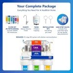 10 Stage Alkaline Reverse Osmosis Water Filter System