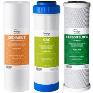 iSpring F3 6-Month Pre-Filter Replacement Cartridge Set