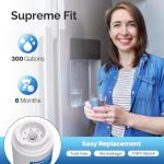 ICEPURE UKF8001 Replacement Refrigerator Water Filters, 2-Pack