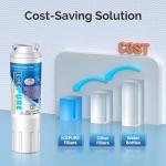 ICEPURE UKF8001 Replacement Refrigerator Water Filters, 2-Pack