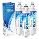 Water Filter Replacement for LG & Kenmore (3-Pack)