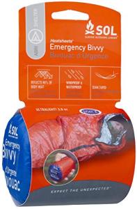 SOL® Emergency Bivvy with Whistle & Firestarter