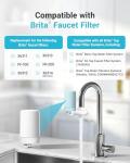 AQUACREST Water Faucet Filter Replacement (2 Pack)