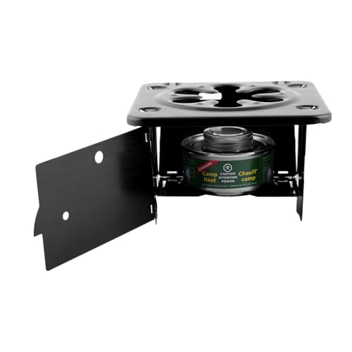 Coghlan's 5" Folding Stove for Prepper Supplies, Black