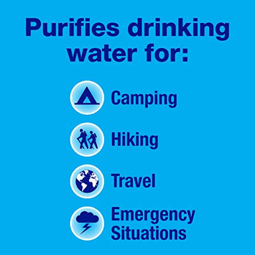 Potable Aqua Water Purification Tablets with PA Plus