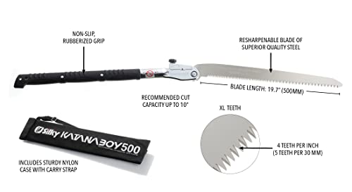 Silky KATANABOY 500mm Folding Saw - XL Teeth