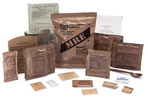Military MREs: 12ct Case, Menus 1-12