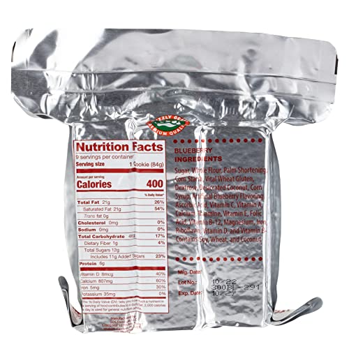 Grizzly Gear Blueberry Bar: 3600 Calorie 3 Day Supply