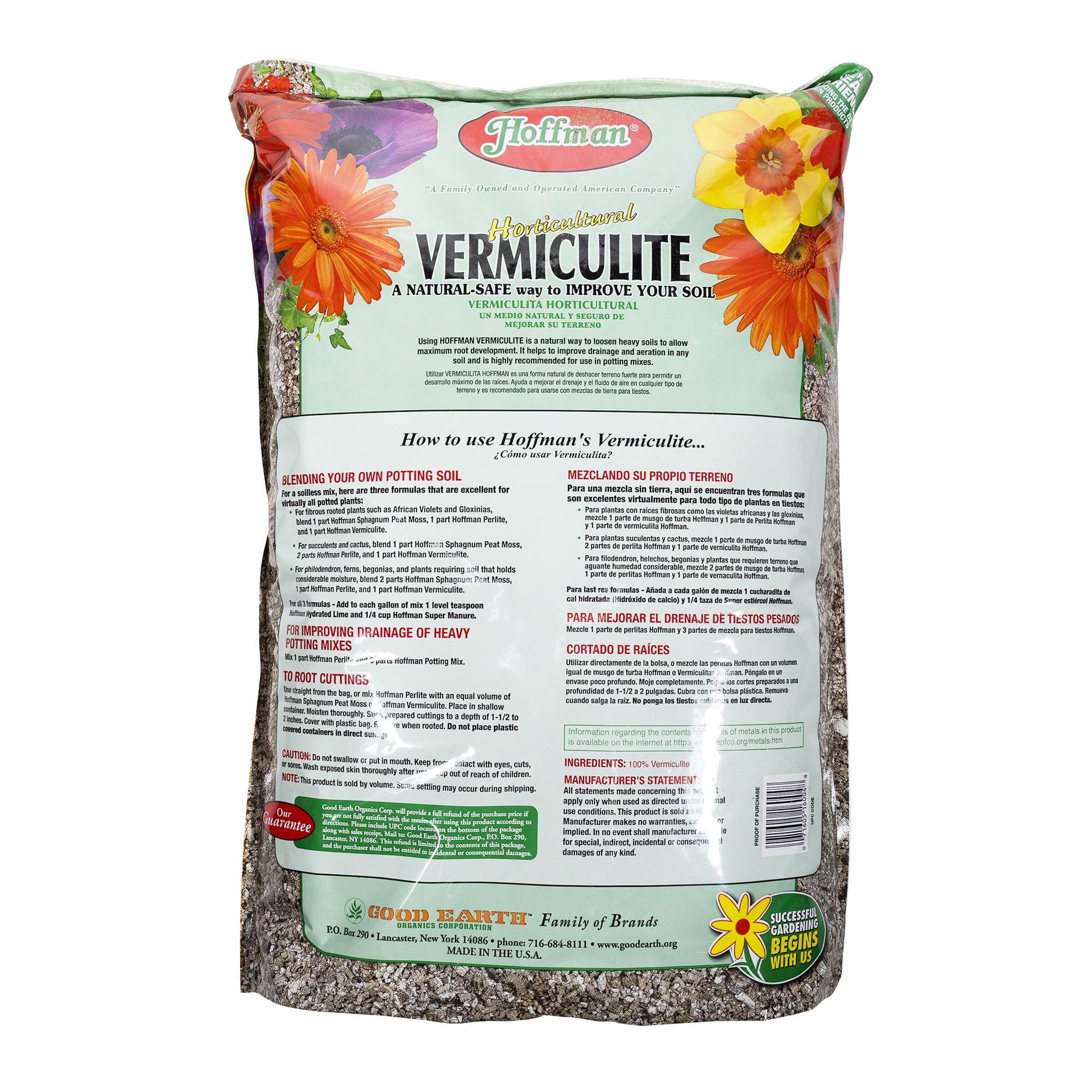 Hoffman Soils and Ammendments Horticultural Vermiculite, 18 Quarts