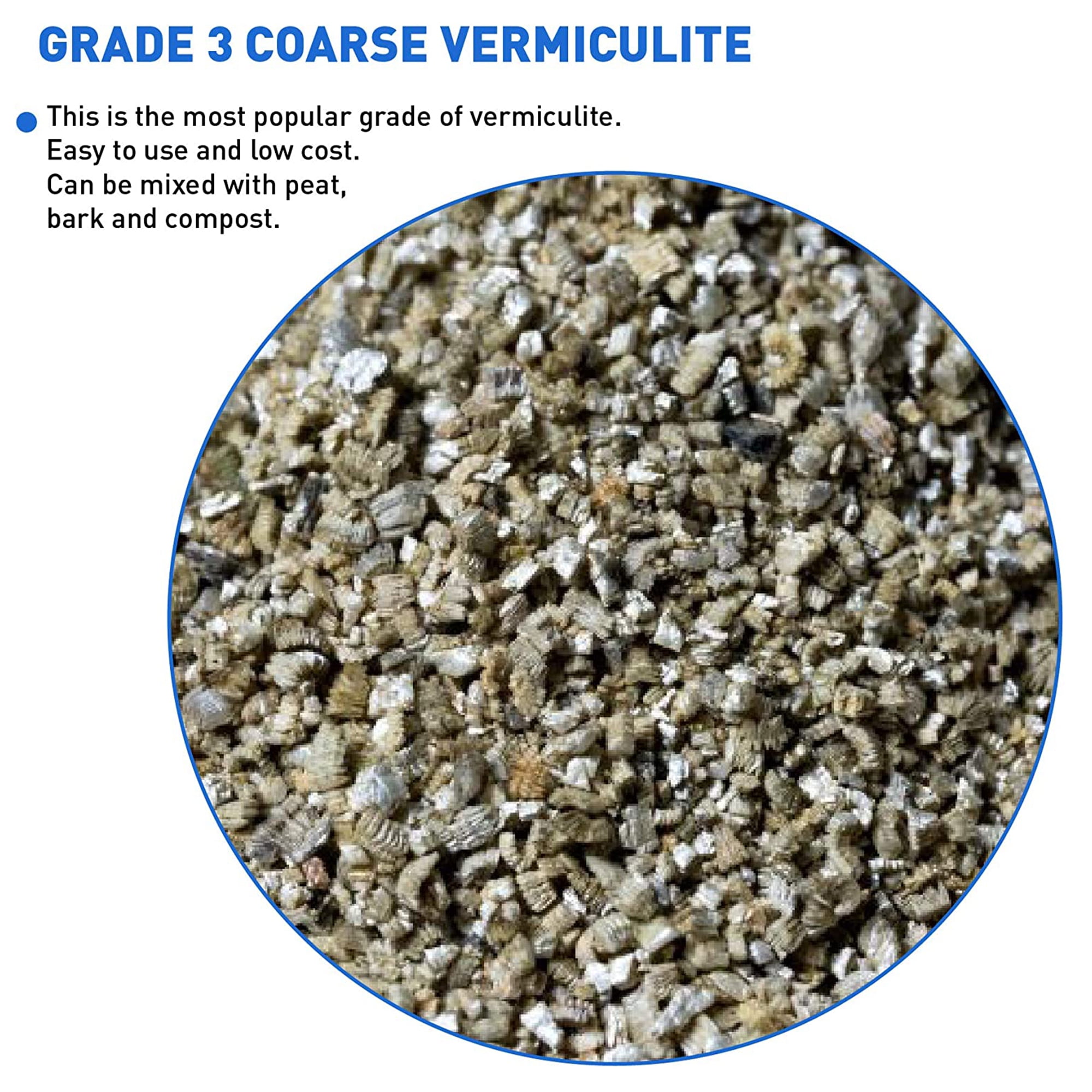 Organic Coarse Vermiculite for Hydroponics