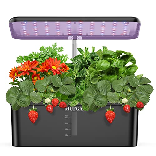 12 Pod Hydroponic Herb Garden for Indoor Gardening