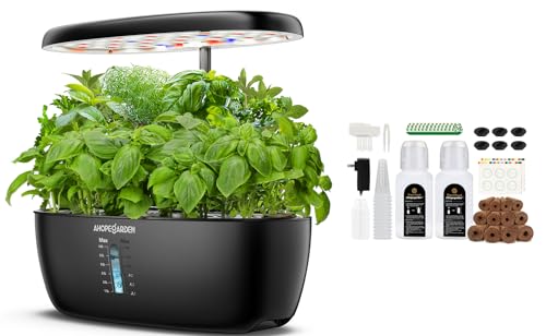 12-Pod Hydroponic Growing System: Herb Garden Kit