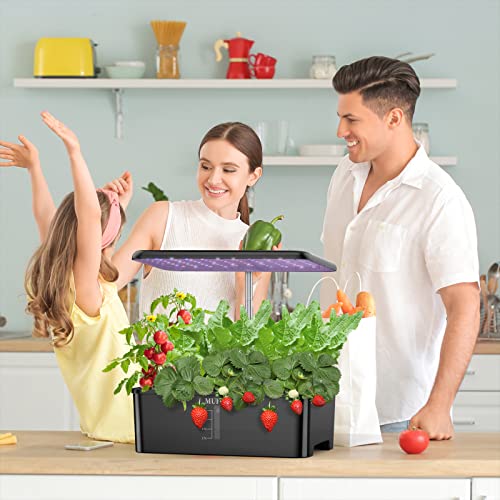 MUFGA Indoor Hydroponic Garden System with LED Light