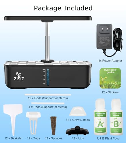ZISIZ Indoor Hydroponic Garden Kit (SPD2023)