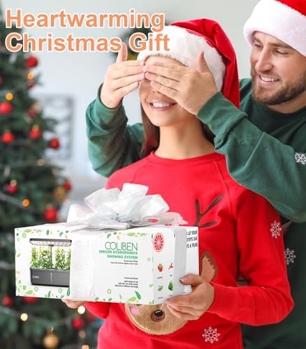 12 Pods Hydroponic Growing System with LED Grow Light