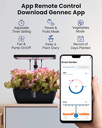 iDOO Indoor Garden Hydroponics Growing System 12Pods