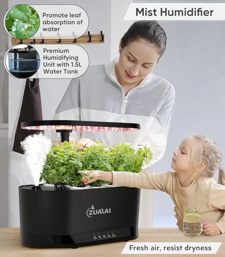 Hydroponic Indoor Garden: 11Pods Germination Kit, Herb Garden