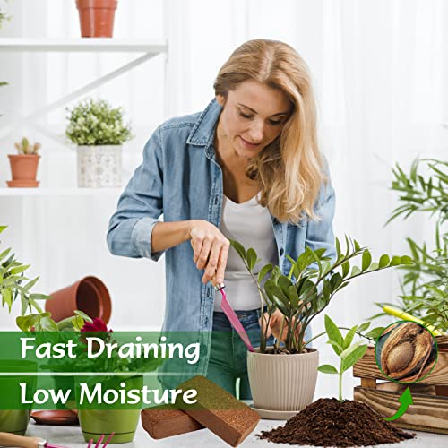 Organic Coco Coir Bricks for Hydroponic Plants