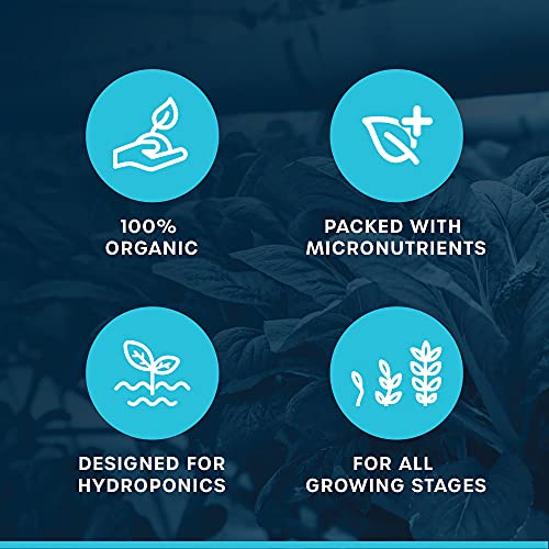 Organic Hydroponic Nutrient with Micronutrients (2 lbs)