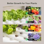 VIVOSUN Hydroponic System: 108 Plant Sites, 3 Layers