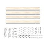 Barrina 1ft Full Spectrum LED Grow Lights 4-Pack