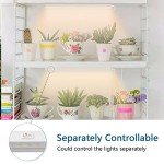 Barrina 1ft Full Spectrum LED Grow Lights 4-Pack