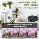 Full Spectrum LED Grow Lights for Indoor Plants