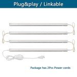 Barrina 1ft Full Spectrum LED Grow Lights 4-Pack