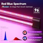 BBOUNDER 2ft 4-Pack LED Grow Lights for Plants
