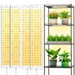 Full Spectrum Grow Light Panel Set for Indoors