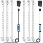 Full Spectrum LED Grow Light Strips - 2 Pack