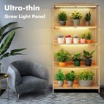 Full Spectrum Grow Light Panel Set for Indoors